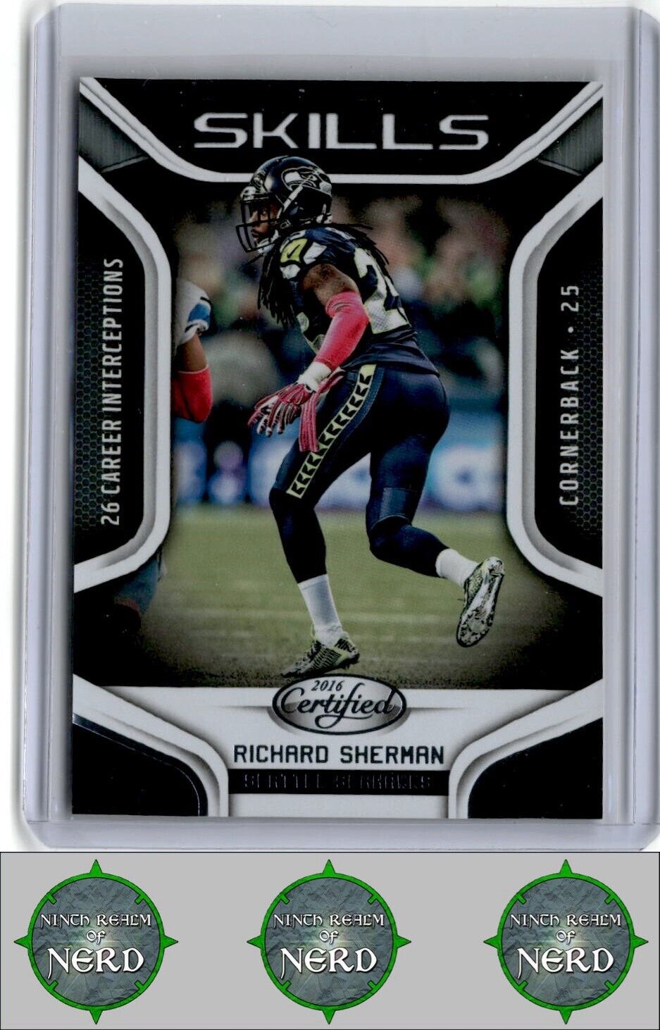 2016 Panini Certified #16 Richard Sherman Skills