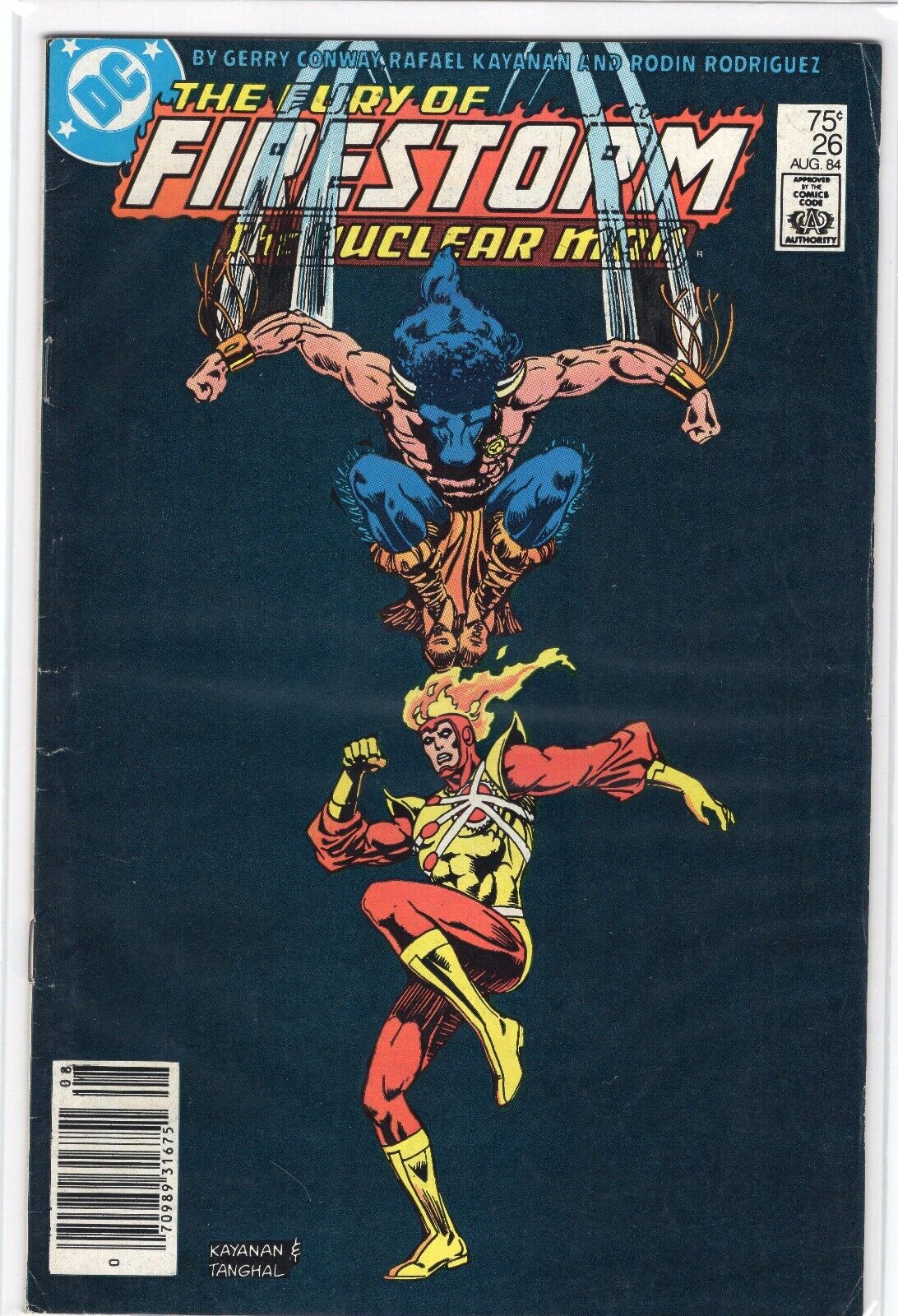 The Fury of Firestorm D.C. Comics Aug. 84 No. 26