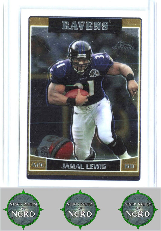 2006 Topps Chrome #161 Jamal Lewis