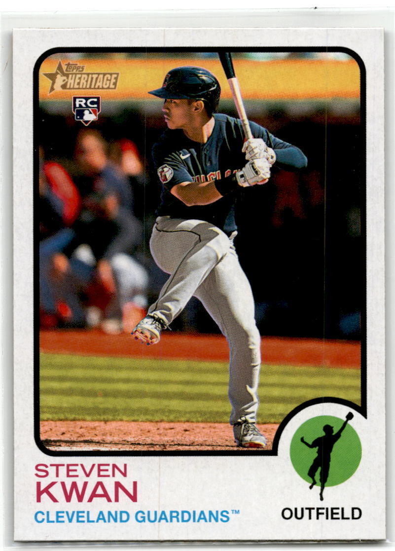 2022 Topps Heritage #562 Steven Kwan NM