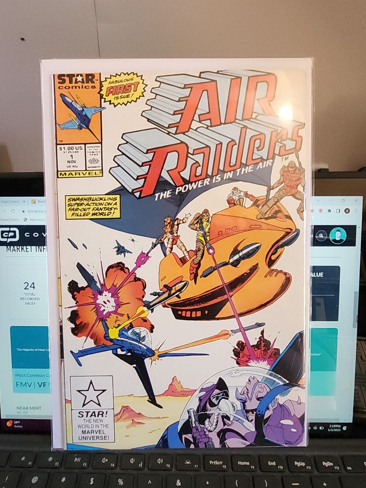 AIR RAIDERS (MARVEL) (1987 Series) #1 very good Comics Book