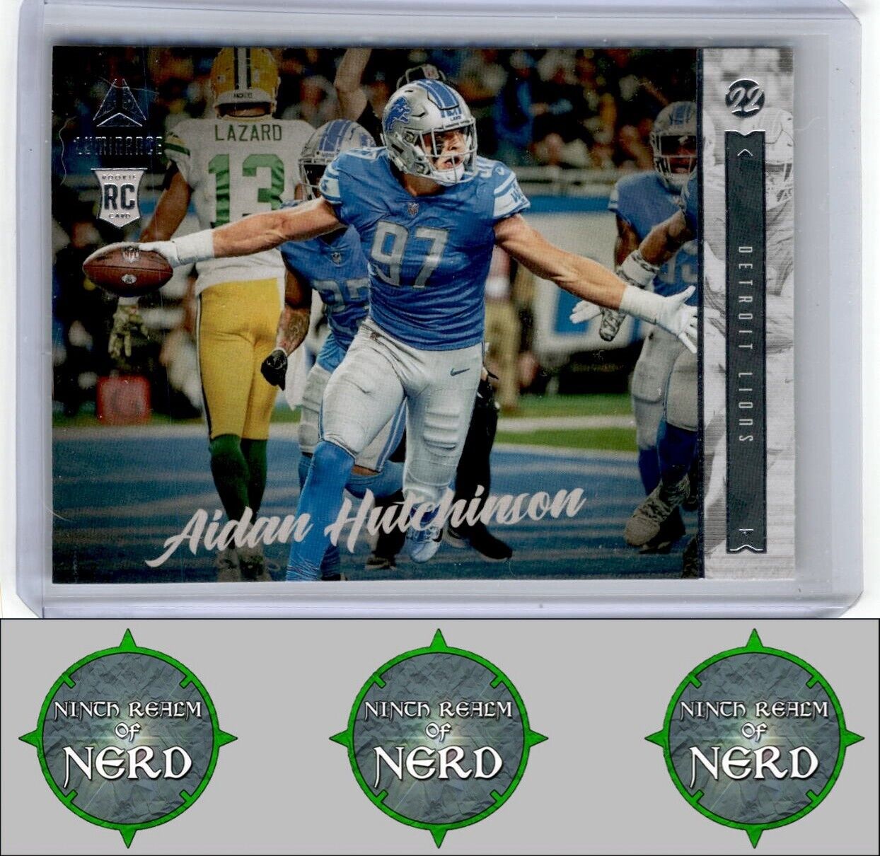 2022 Panini Chronicles #219 Aidan Hutchinson Luminance Update Rookies