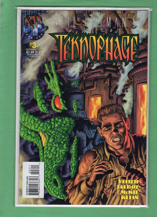 Neil Gaiman's-Teknophage #3 October 1995