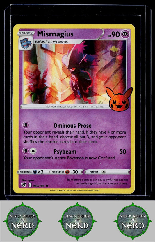 Mismagius Trick or Trade BOOster #059/189 Promo