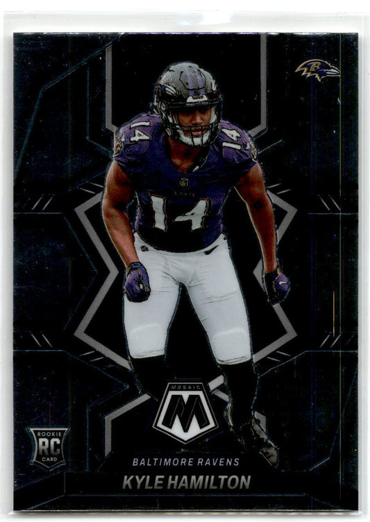 2022 Panini Mosaic #332 Kyle Hamilton NM