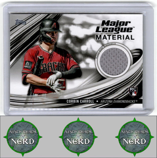 2023 Topps Update #MLM-CCA Corbin Carroll Major League Material