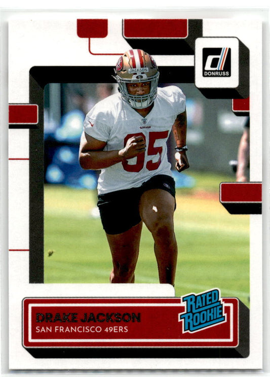 2022 Donruss #379 Drake Jackson NM