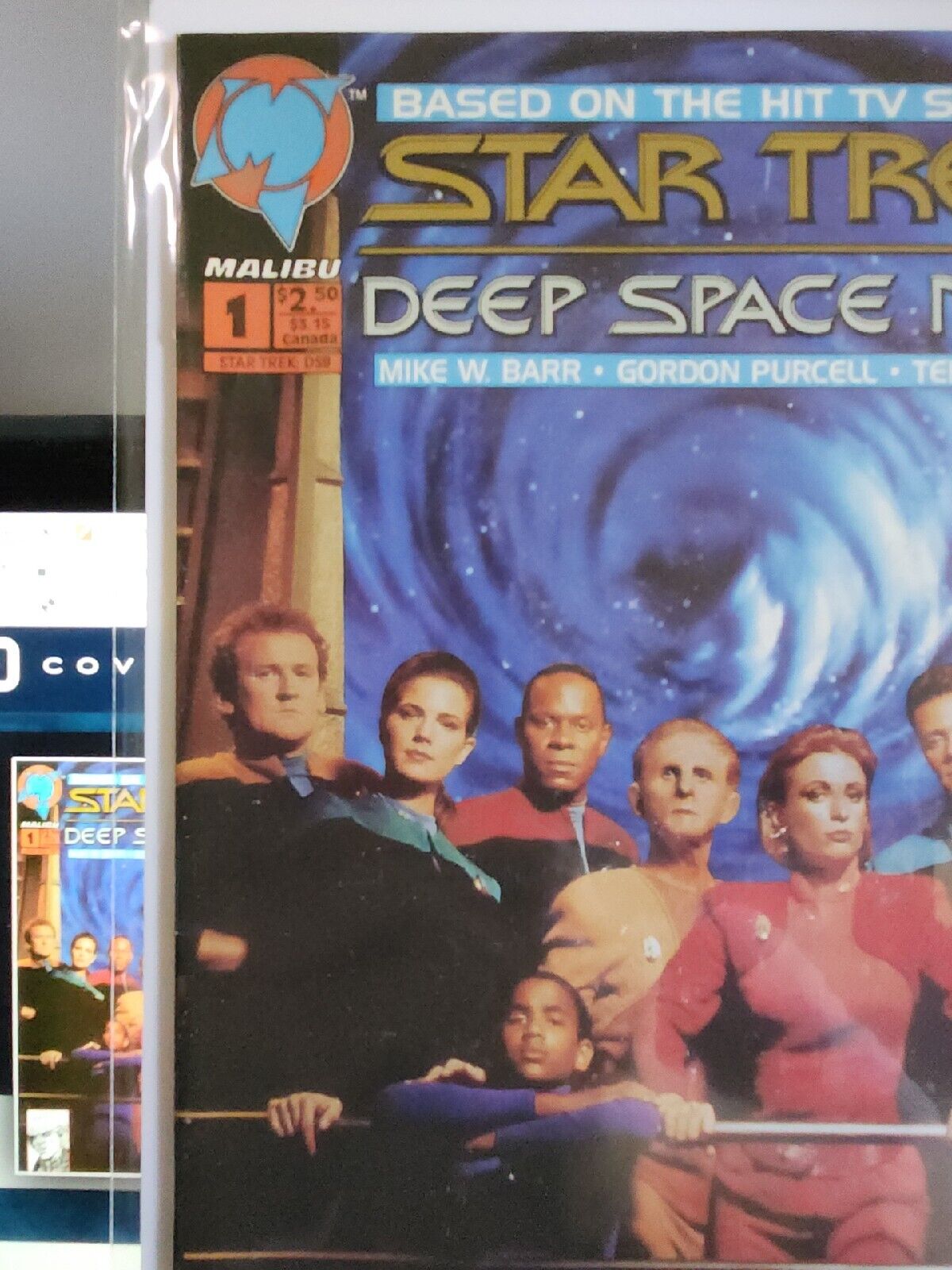 Star Trek Deep Space Nine DS9 Issue #1 Malibu 1993 Comic Book Bagged Boarded 