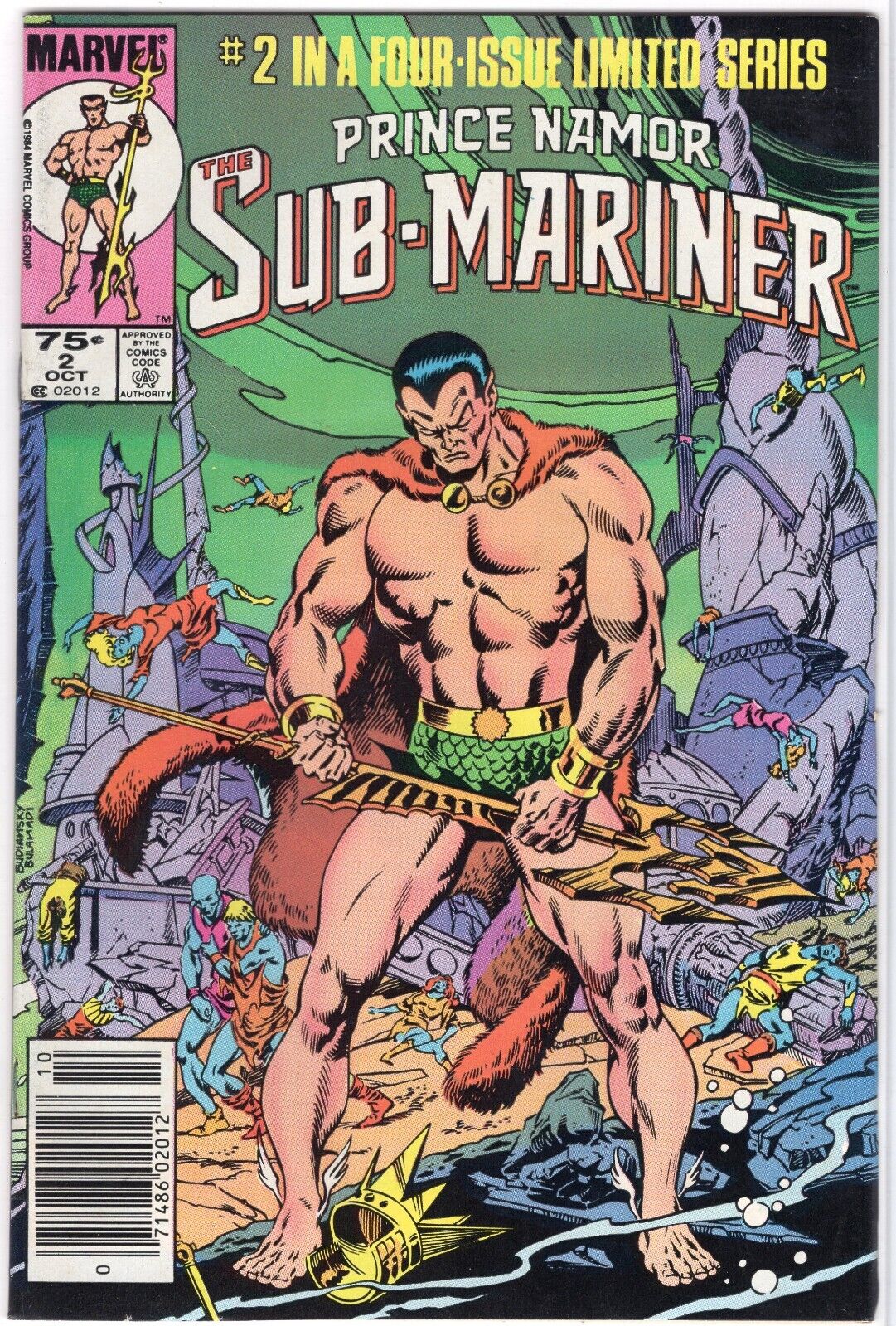 Prince Namor Sub-Mariner The Saga 3 of 4 Limited Series Marvel 1984 VGC