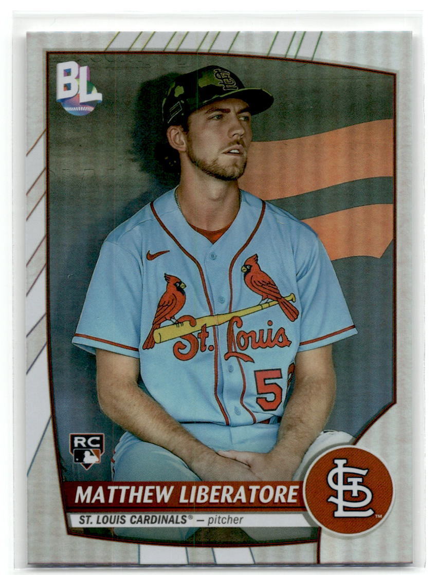 2023 Topps Big League #209 Matthew Liberatore NM