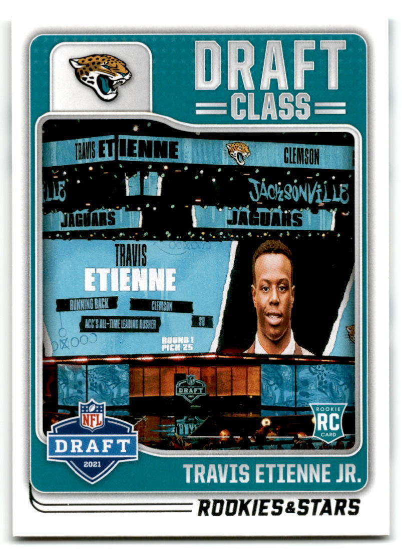 2021 Panini Rookies & Stars #DC-14 Travis Etienne Jr. Draft Class NM