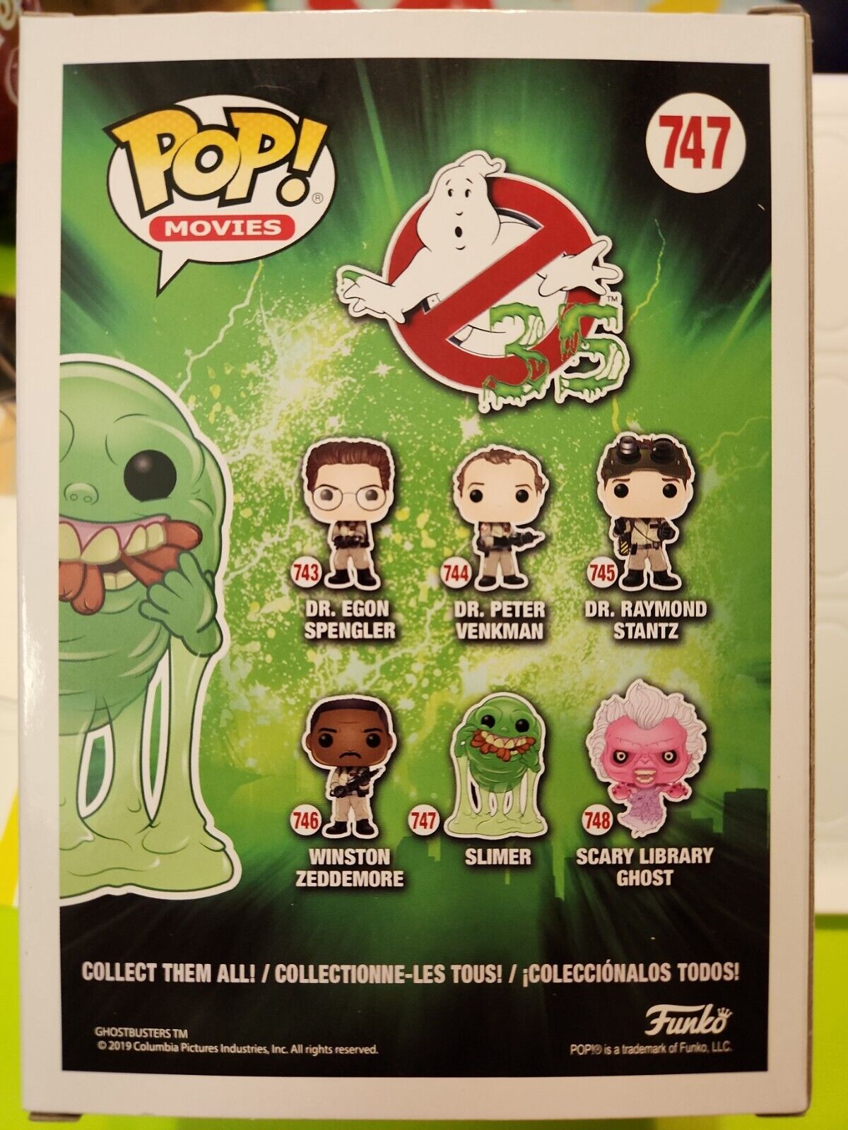 Funko Pop! Vinyl Figure - Slimer - Ghostbusters #747