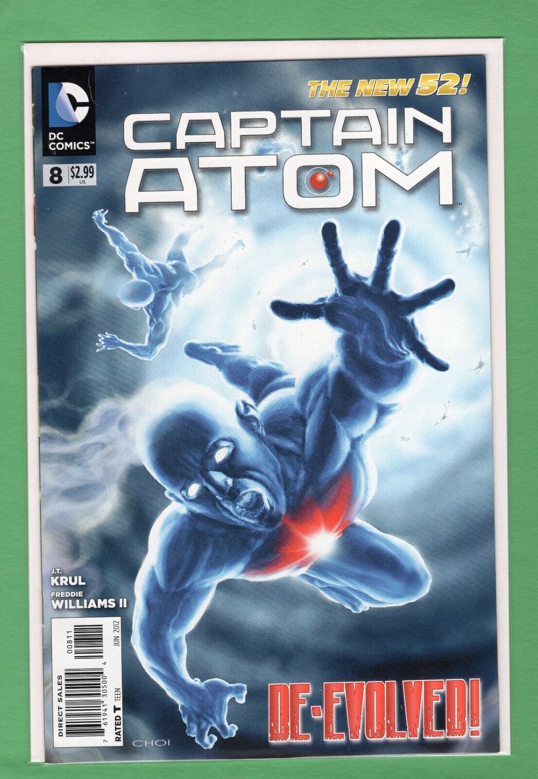 Captain Atom #8 2012 DC Comics New 52! Mike Choi Cover Comic Book