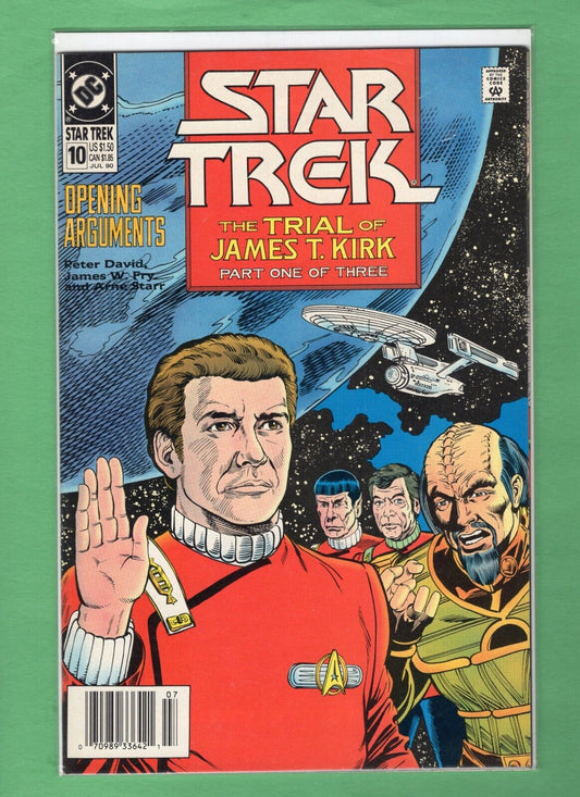 DC Comics Star Trek July 1990 #10 Comic Book