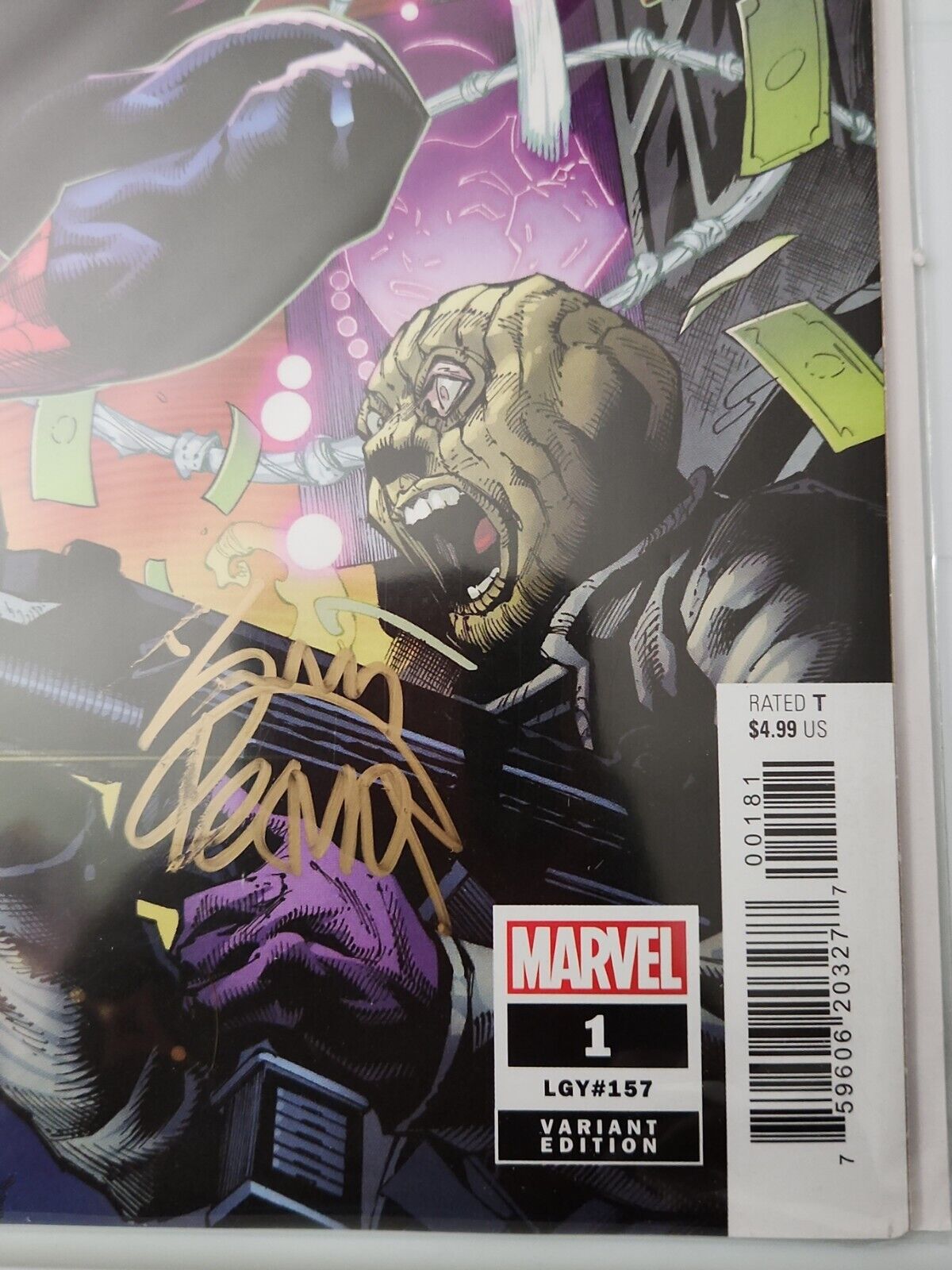 SPIDERMAN #1 1:25 INCENTIVE VARIANT - RYAN STEGMAN 2022 signed by Ryan Stegman