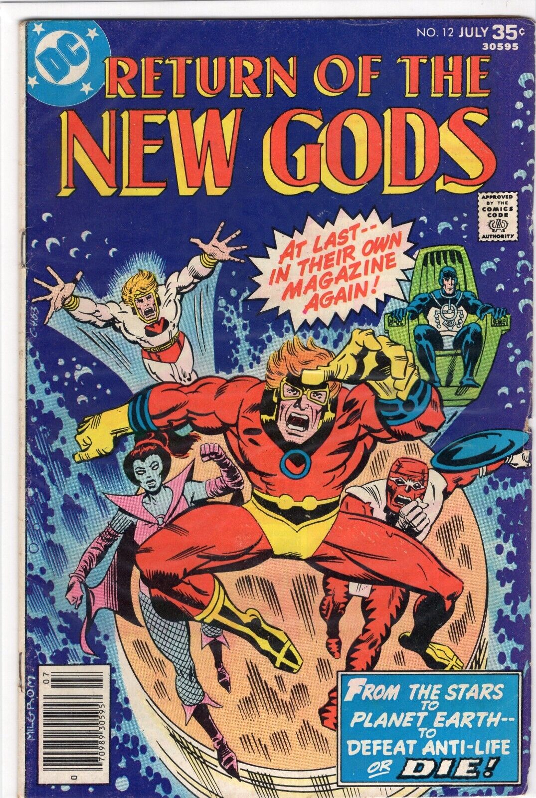 New Gods Vol 3 #12 July 1977 Prelude To A Holocaust Illustrated DC Comic Book