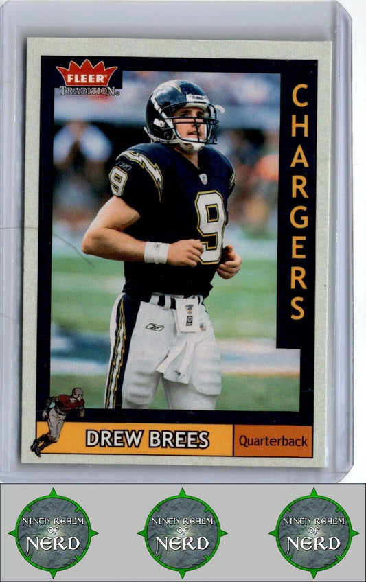 2003 Fleer Tradition #191 Drew Brees