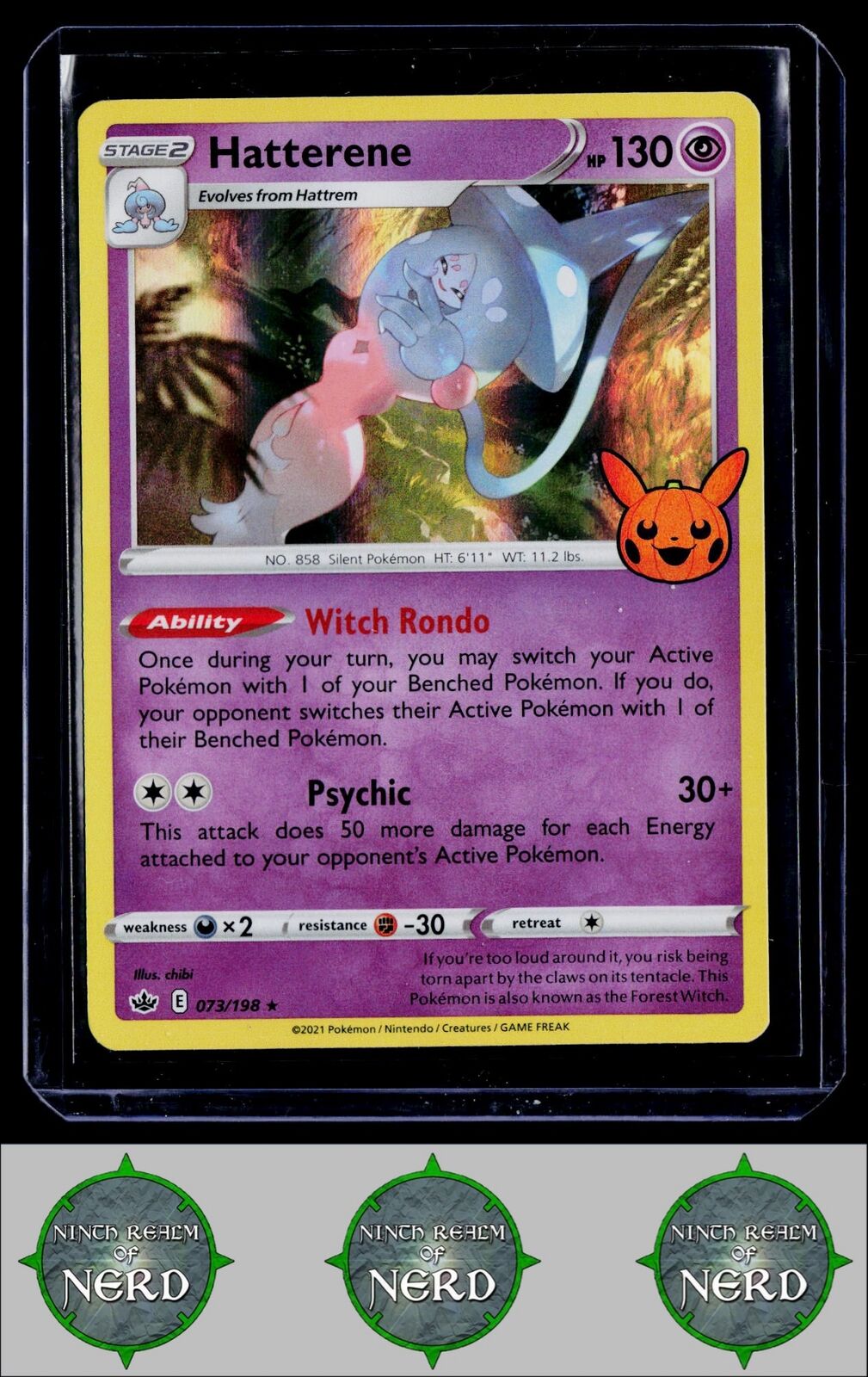 Hatterene Trick or Trade BOOster #073/198 Promo