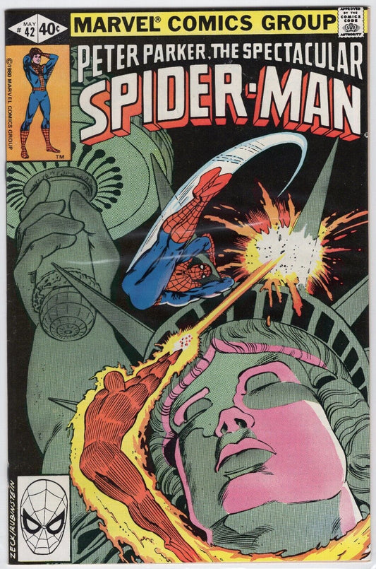 PETER PARKER THE SPECTACULAR SPIDER-MAN #42 MAY 1980