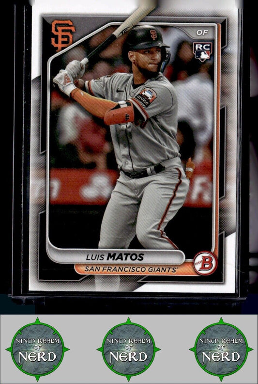 2024 Bowman #12 Luis Matos