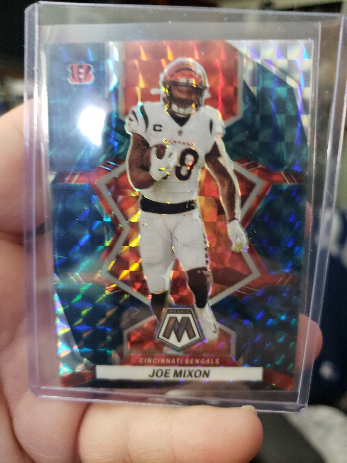 2022 Mosaic Football Joe Mixon Genesis