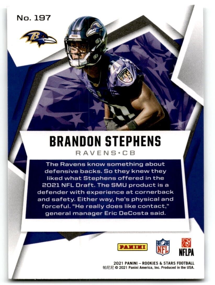 2021 Panini Rookies & Stars #197 Brandon Stephens NM