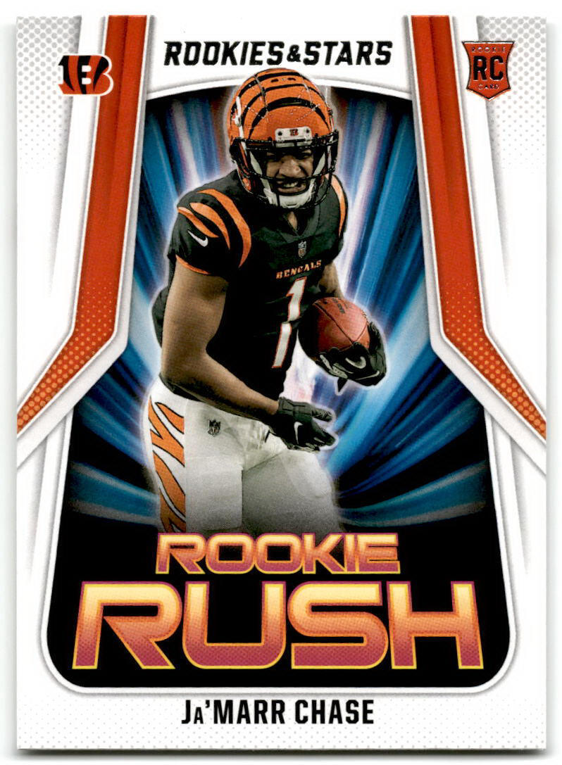 2021 Panini Rookies & Stars #RR-7 Ja'Marr Chase Rookie Rush NM