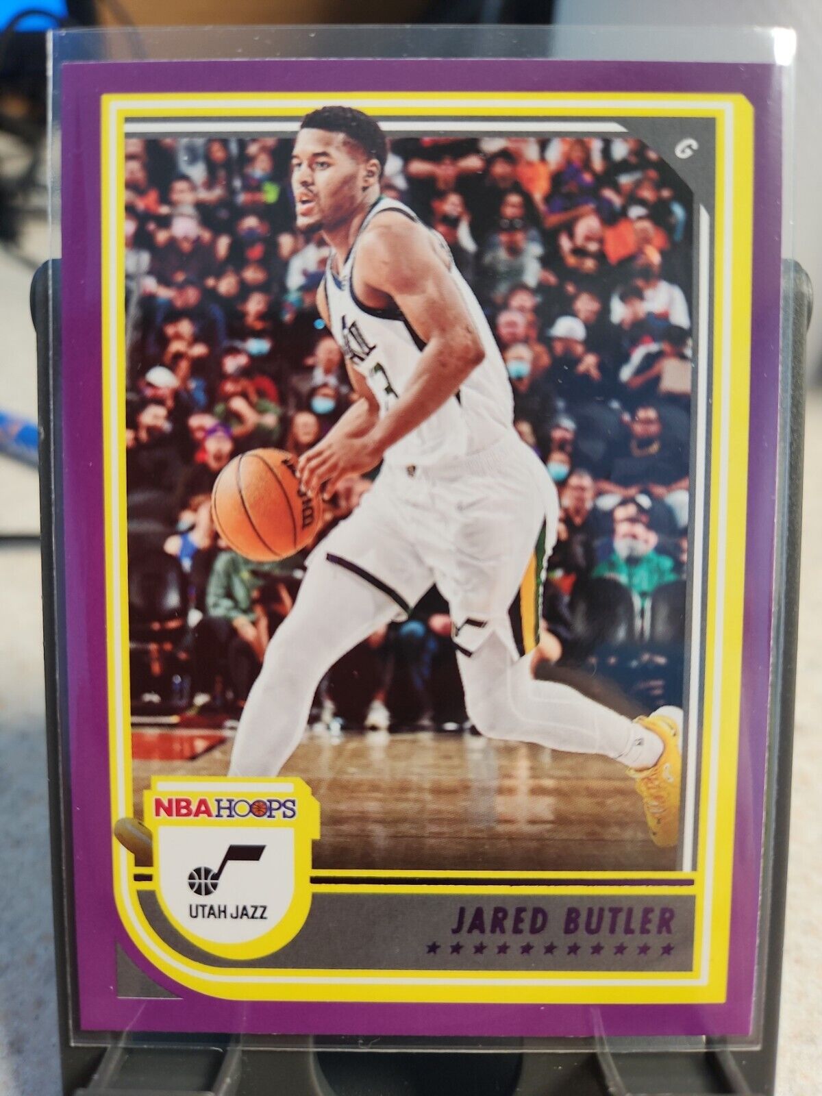 2022-23 NBA Hoops Base Purple #222 Jared Butler - Utah Jazz