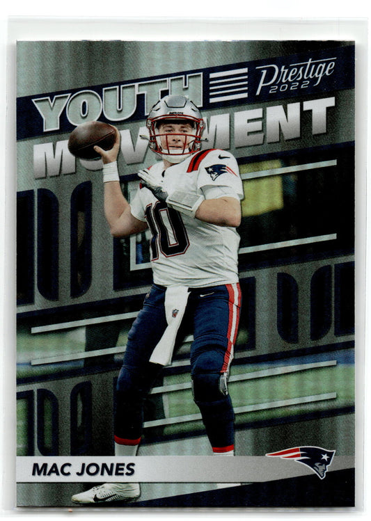 2022 Panini Prestige #YM-1 Mac Jones Youth Movement NM