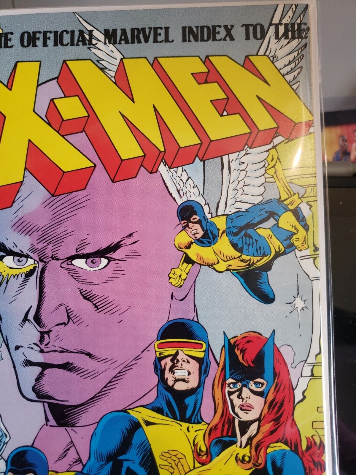 Official Marvel Index to the X-Men #1 Comic Book 1987 NM- Comics Beast Cyclops