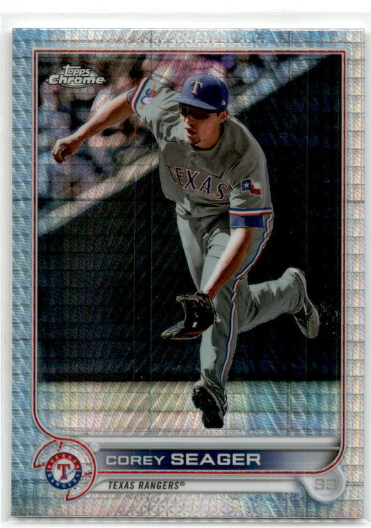 2022 Topps Chrome #101 Corey Seager NM