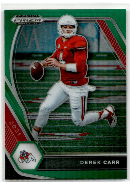 2021 Panini Prizm Draft Picks Collegiate #14 Derek Carr NM