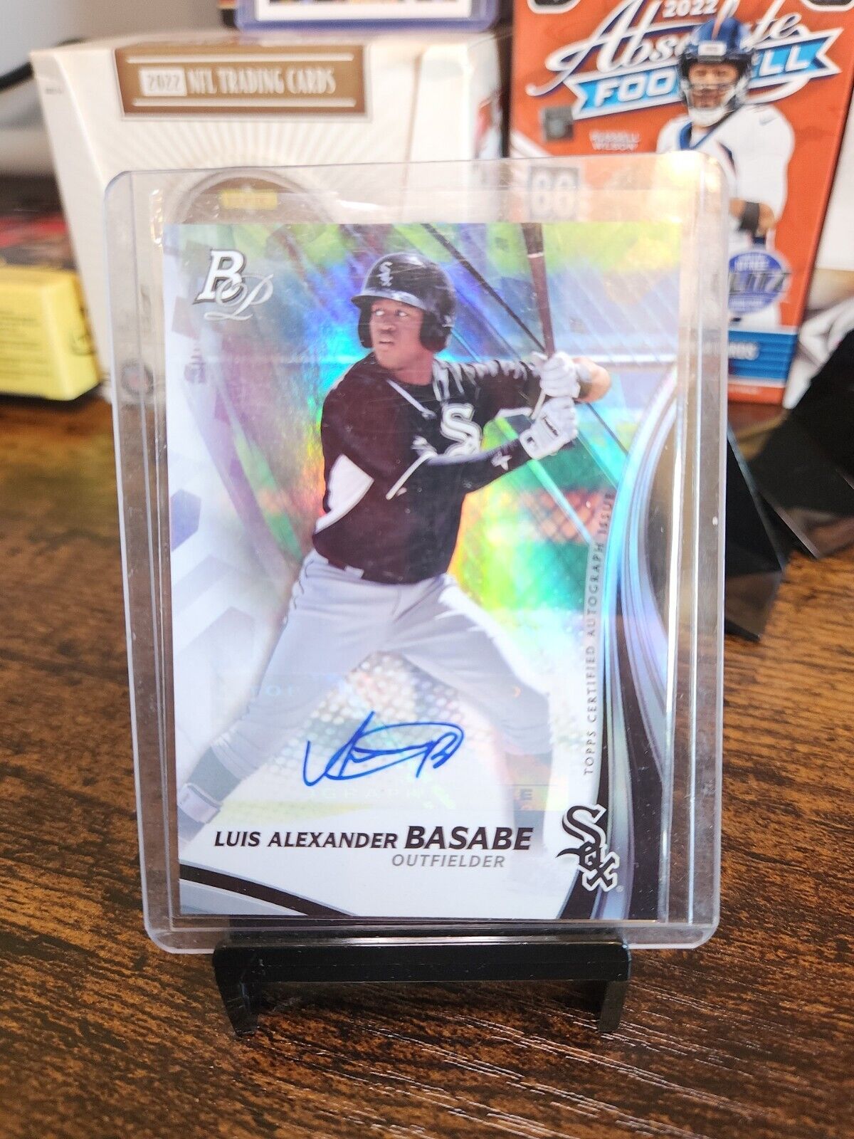 2017 Bowman Platinum Luis Alexander Basabe Top Prospect Auto #LAB White Sox N178