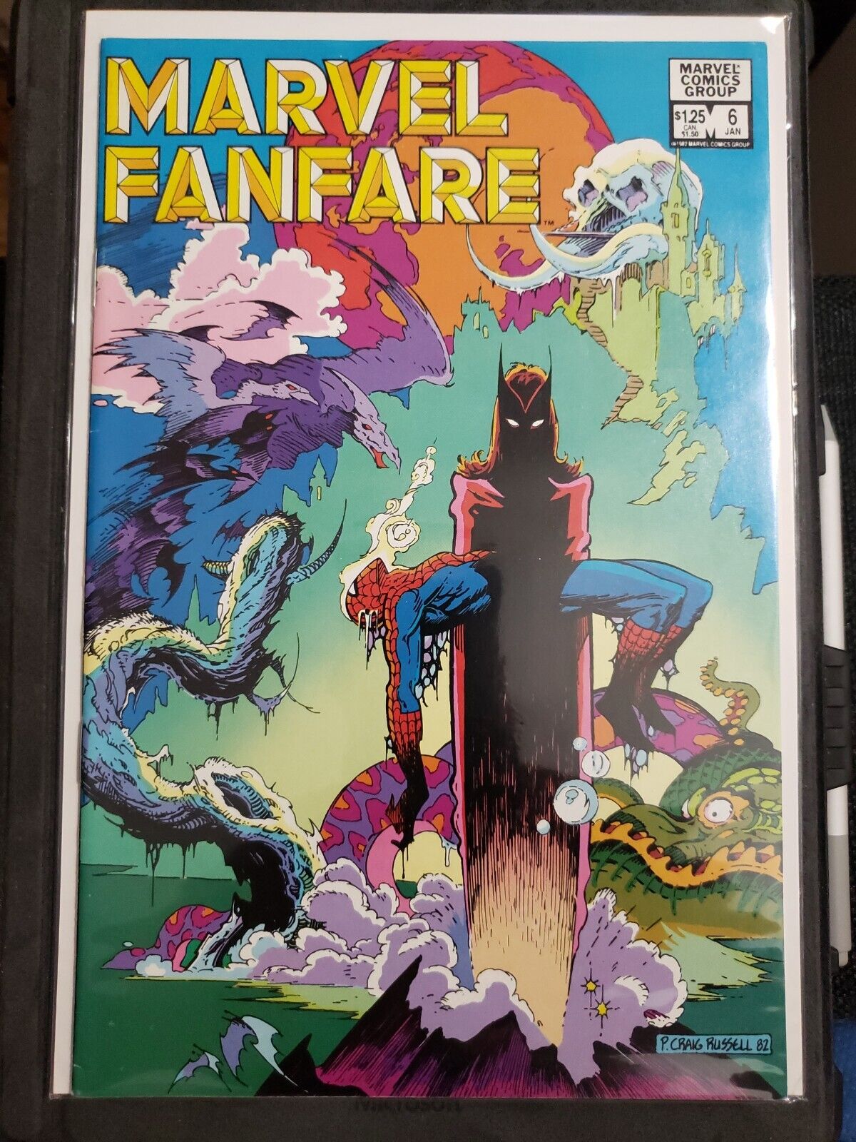 Marvel Fanfare #6 Marvel (1983)- 1st Series 1st Print Comic Book