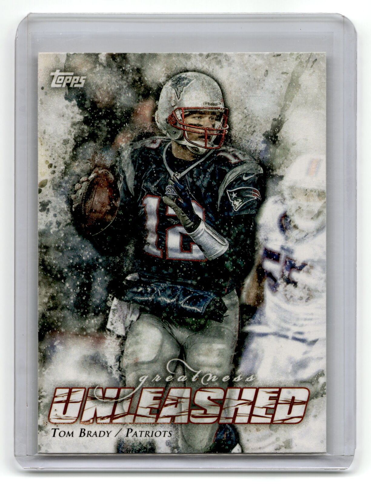 2014 Topps #GU-TB Tom Brady Greatness Unleashed NM