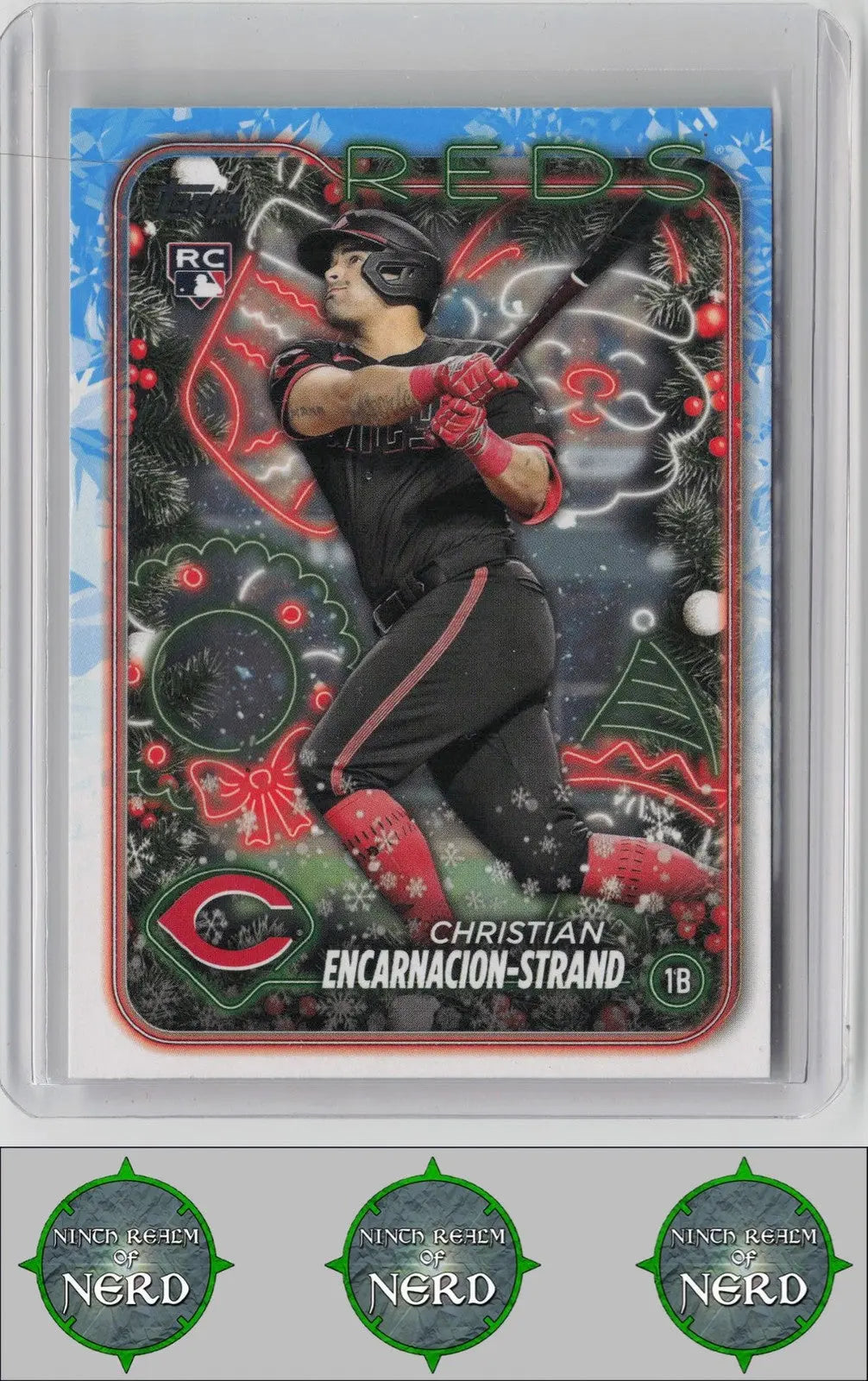Christian Encarnacion-Strand 2024 Topps Holiday #H85 RC Cincinnati Reds