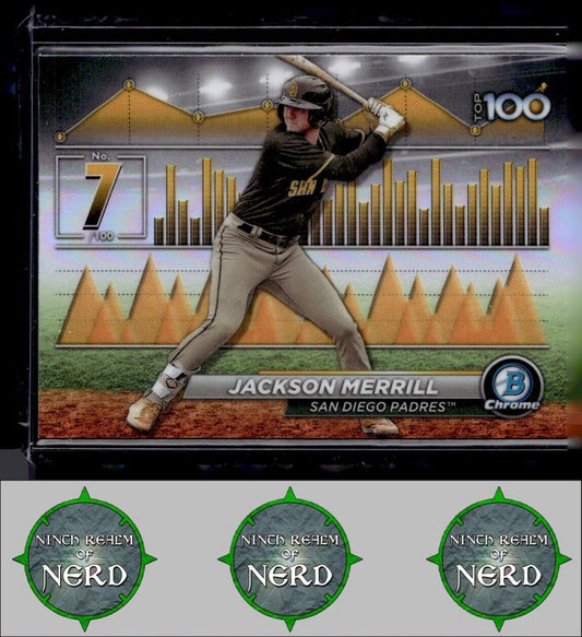 2024 Bowman - Bowman Scouts' Top 100 #BTP-7 Jackson Merrill