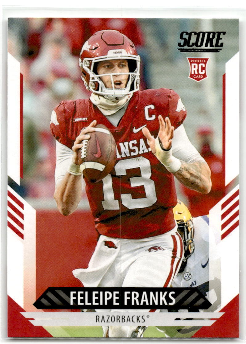 2021 Score #368 Feleipe Franks Red NM