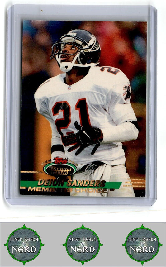 1993 Stadium Club #493 Deion Sanders