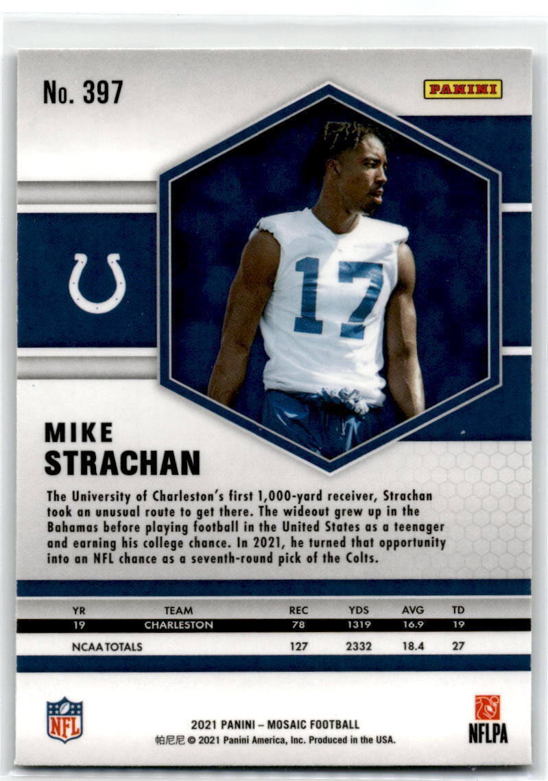 2021 Panini Mosaic #397 Michael Strachan NM