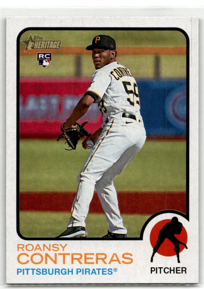 2022 Topps Heritage #553 Roansy Contreras NM