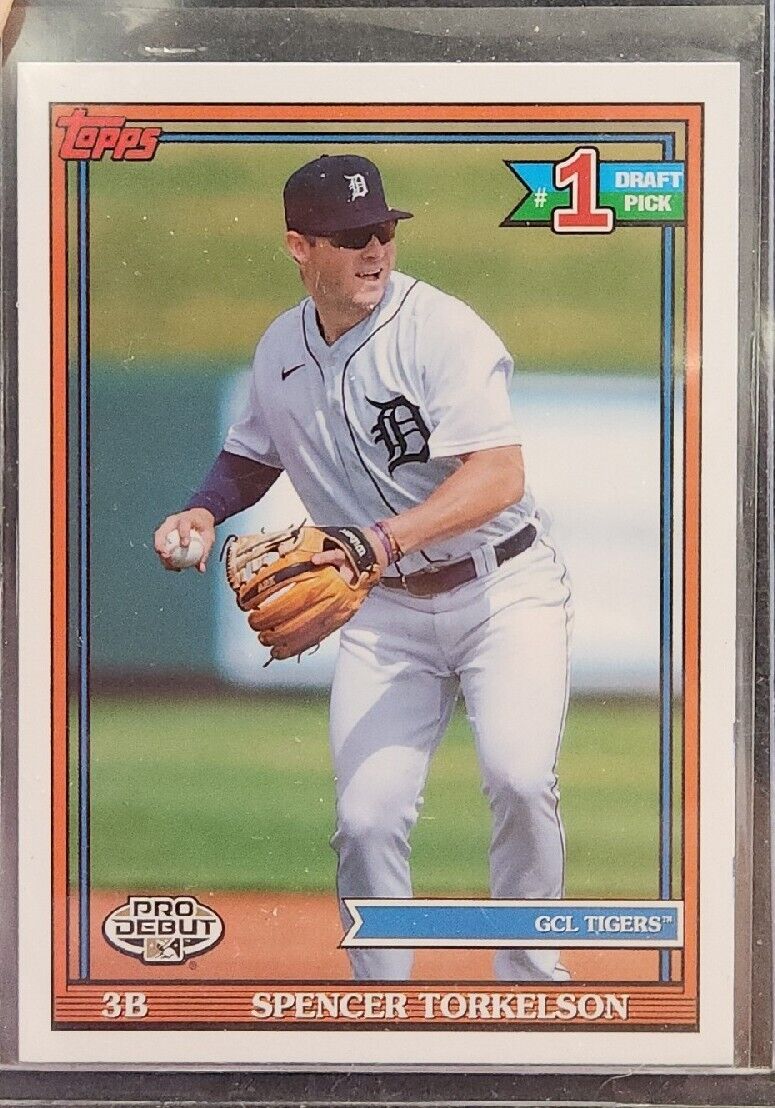 2021 Topps Pro Debut Spencer Torkelson #PD-151 Tigers Baseball Card (Miscut)