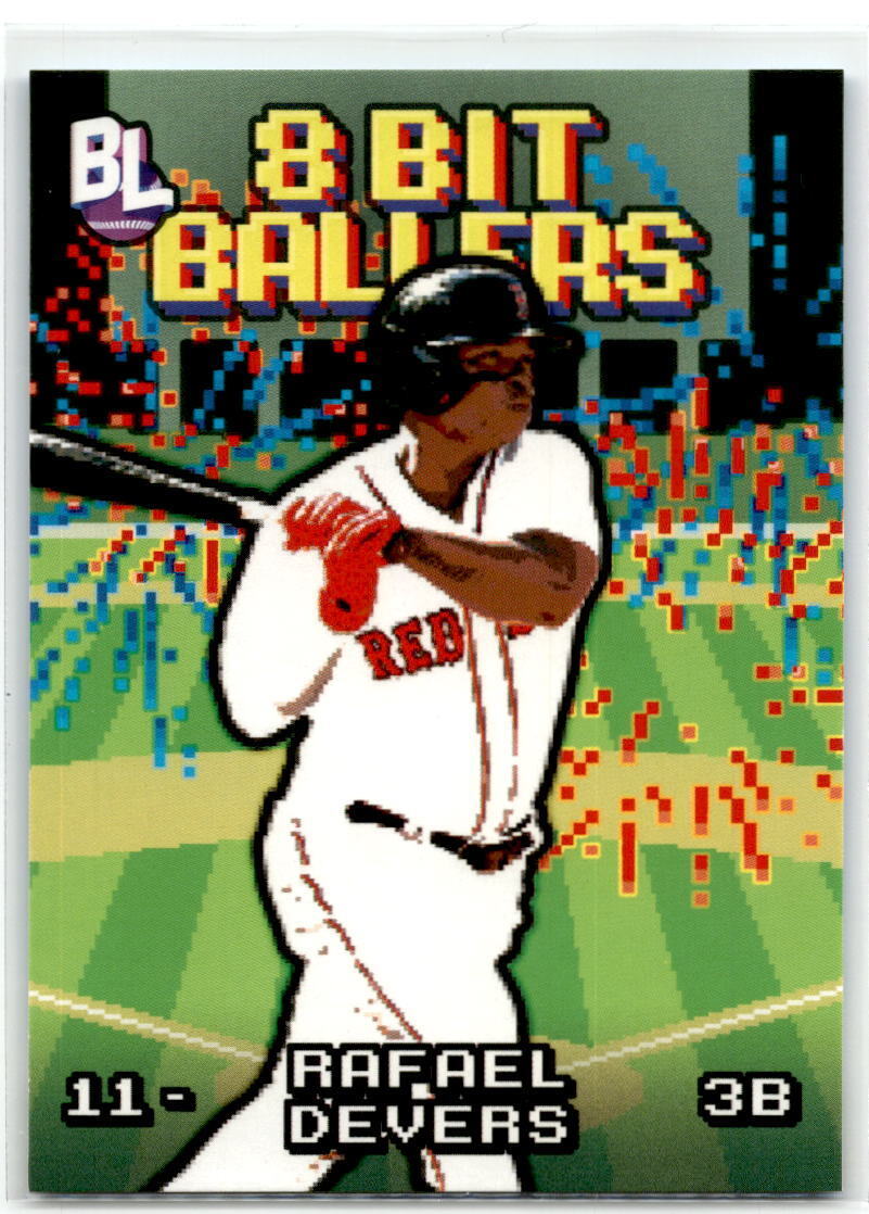 2023 Topps Big League #8B-8 Rafael Devers 8 Bit Ballers NM