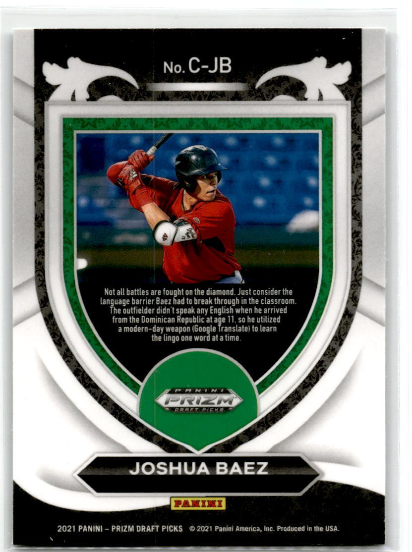 2021 Panini Prizm Draft Picks #C-JB Joshua Baez Crusade NM