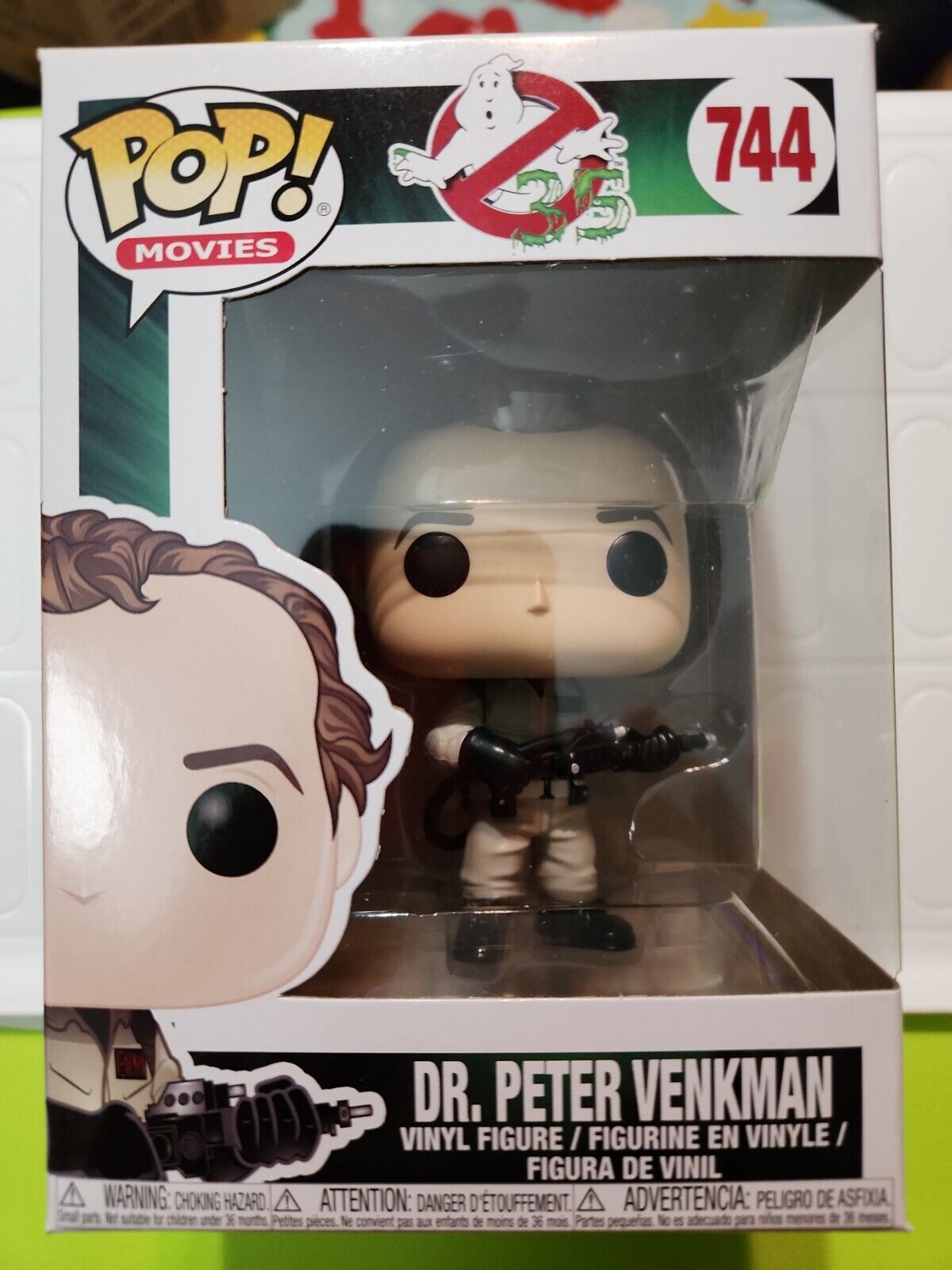 Funko Pop Ghostbusters Dr. Peter Venkman #744 Brand New Bill Murray