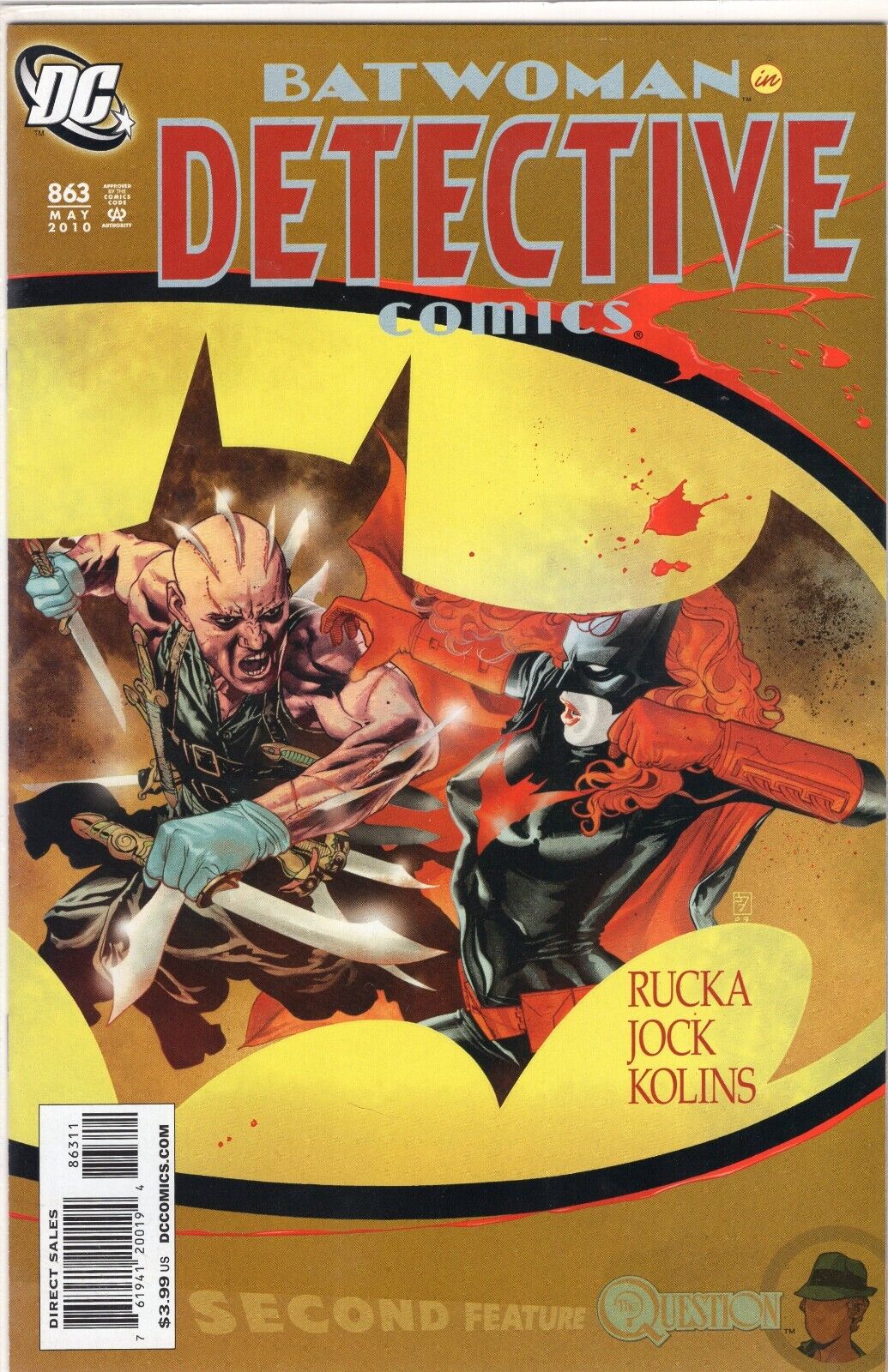 DC Comic Batwoman in Detective Comics  Issue #863