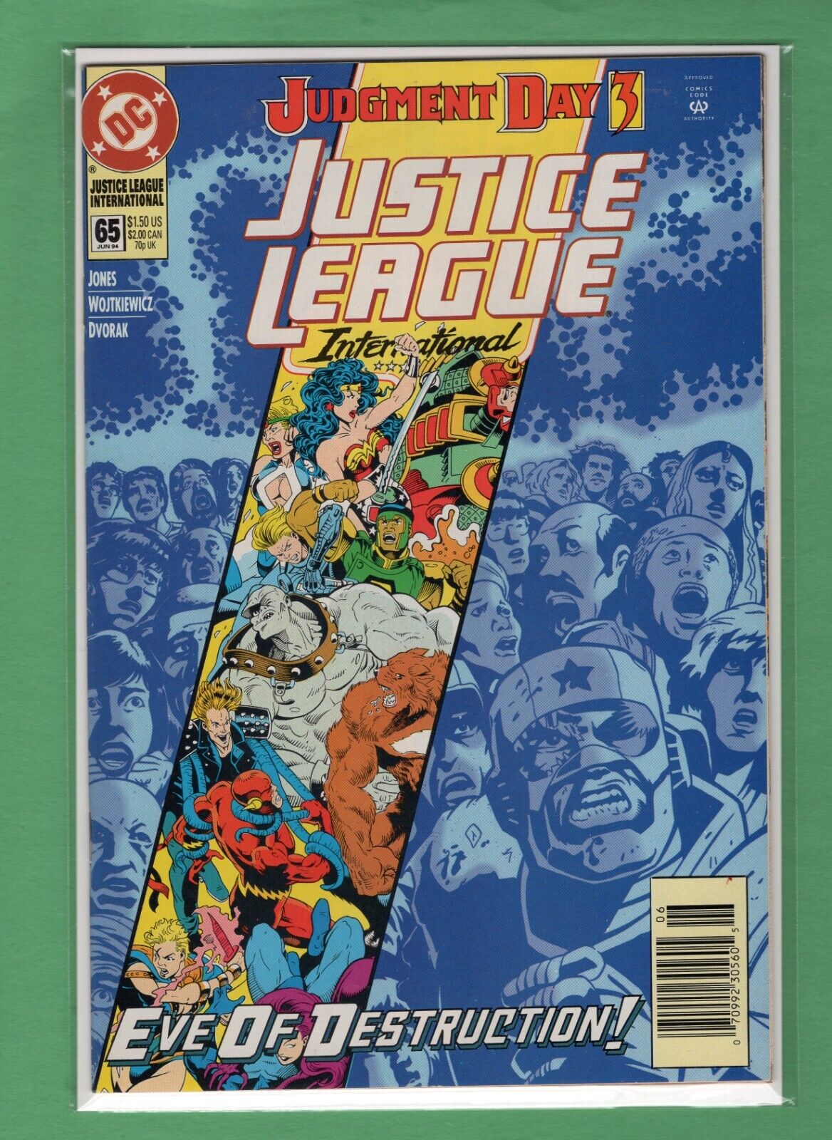 Justice League Europe #65 DC comics