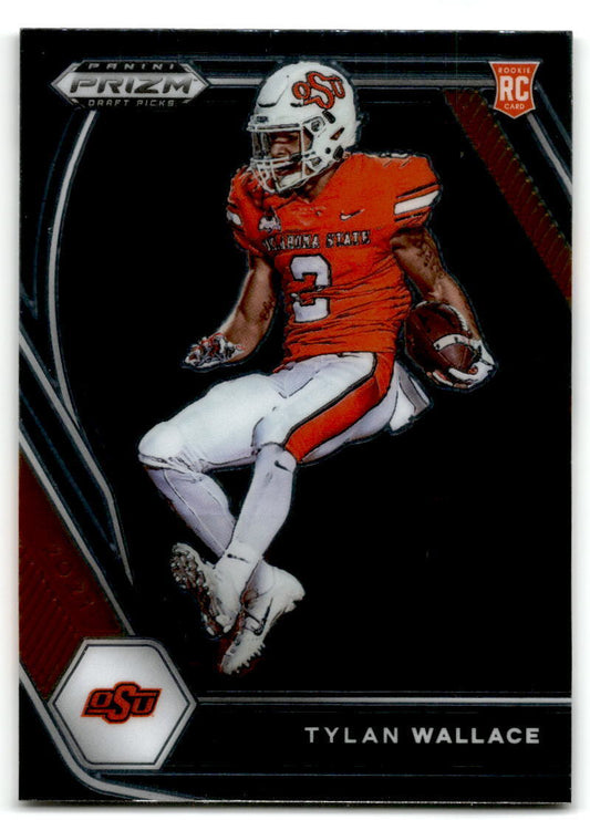 2021 Panini Prizm Draft Picks Collegiate #126 Tylan Wallace NM