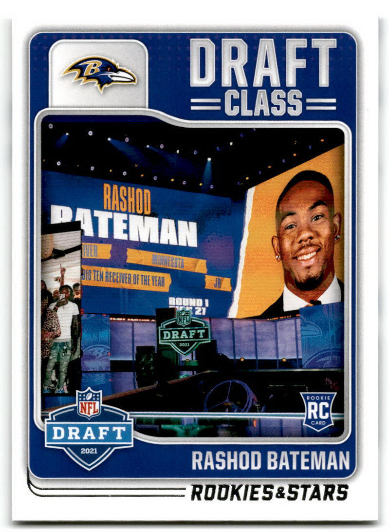 2021 Panini Rookies & Stars #DC-15 Rashod Bateman Draft Class NM