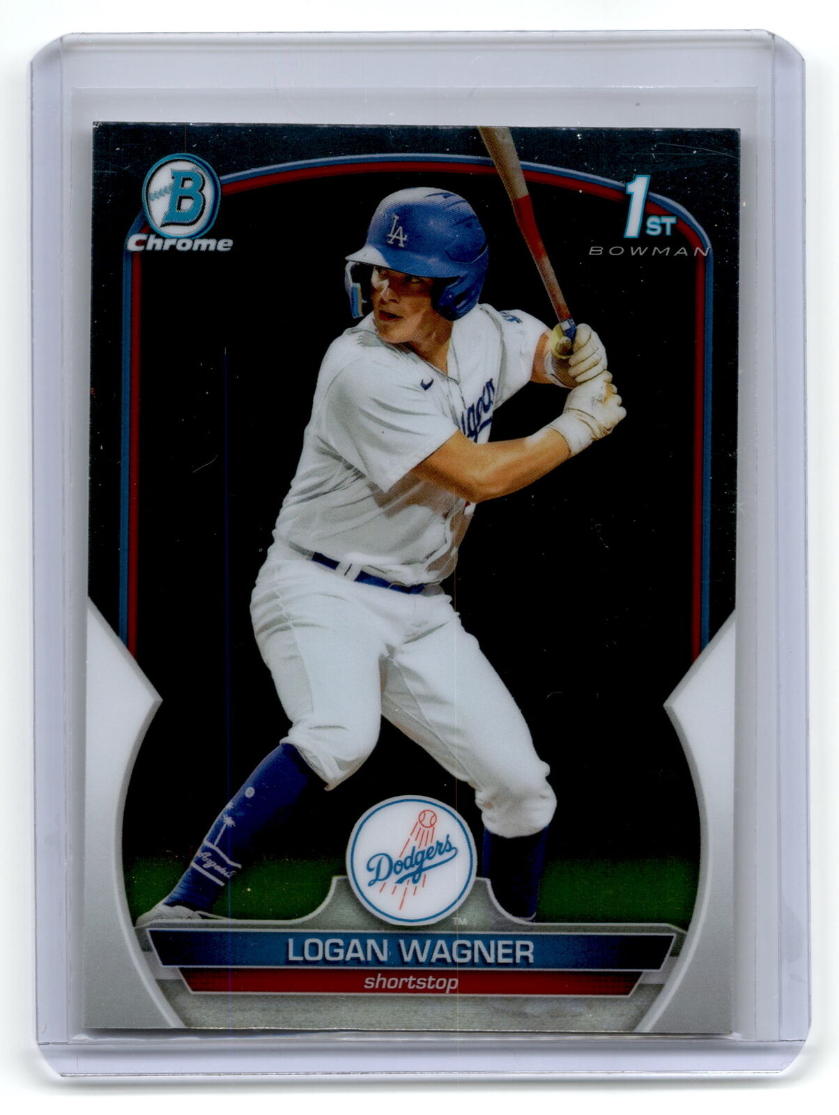 2023 Bowman #BCP-36 Logan Wagner Chrome Prospects NM